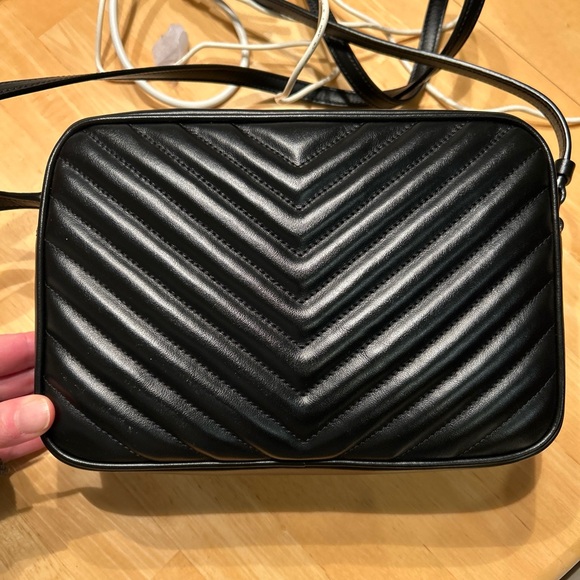 YSL Lou Camera Bag Black Hardware - Picture 2 of 9